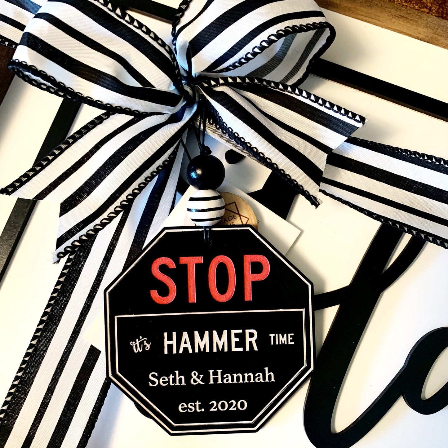 Farmhouse style framed sign, gift for the new couple