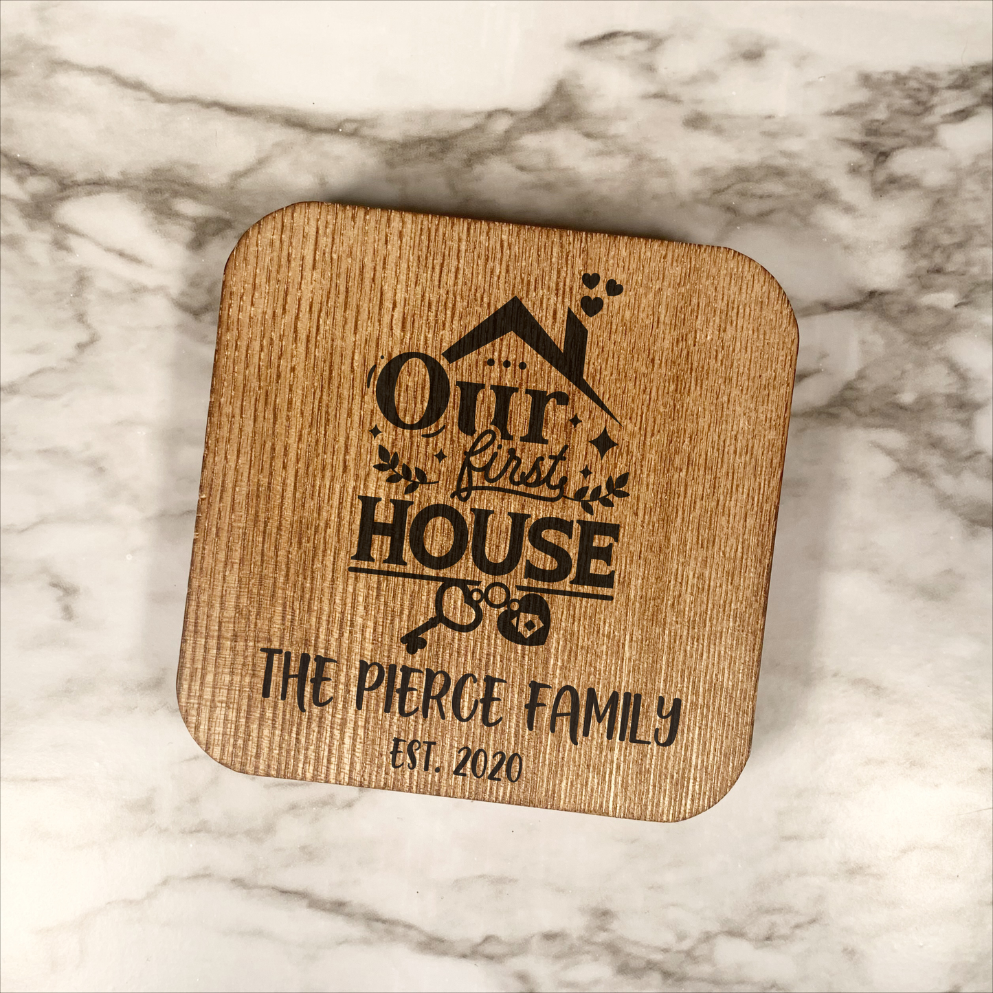 Personalized Candle, Housewarming gift, New home gift,