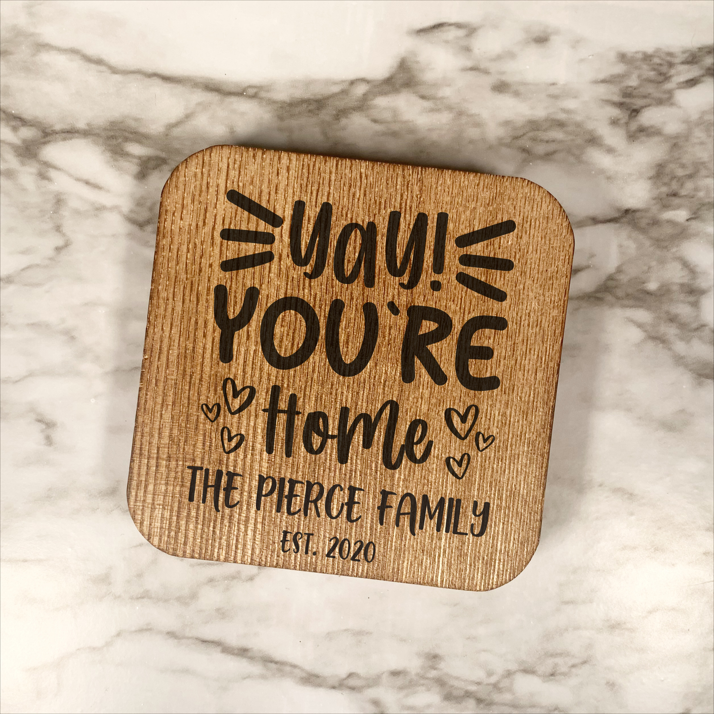 Personalized Candle, Housewarming gift, New home gift,