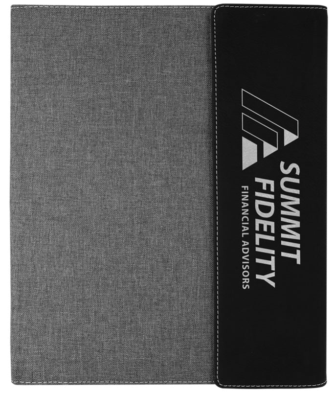 Personalized Leatherette Portfolio