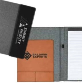 Personalized Leatherette Portfolio