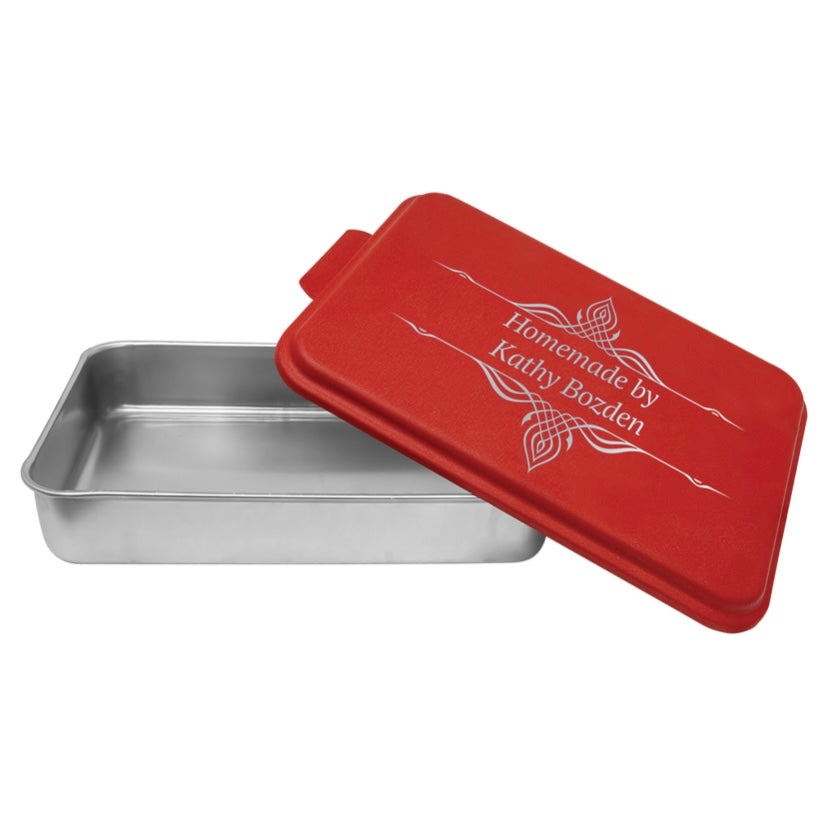 Custom engraved Cake pan