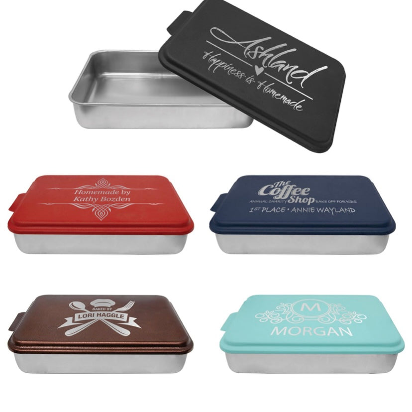 Custom engraved Cake pan