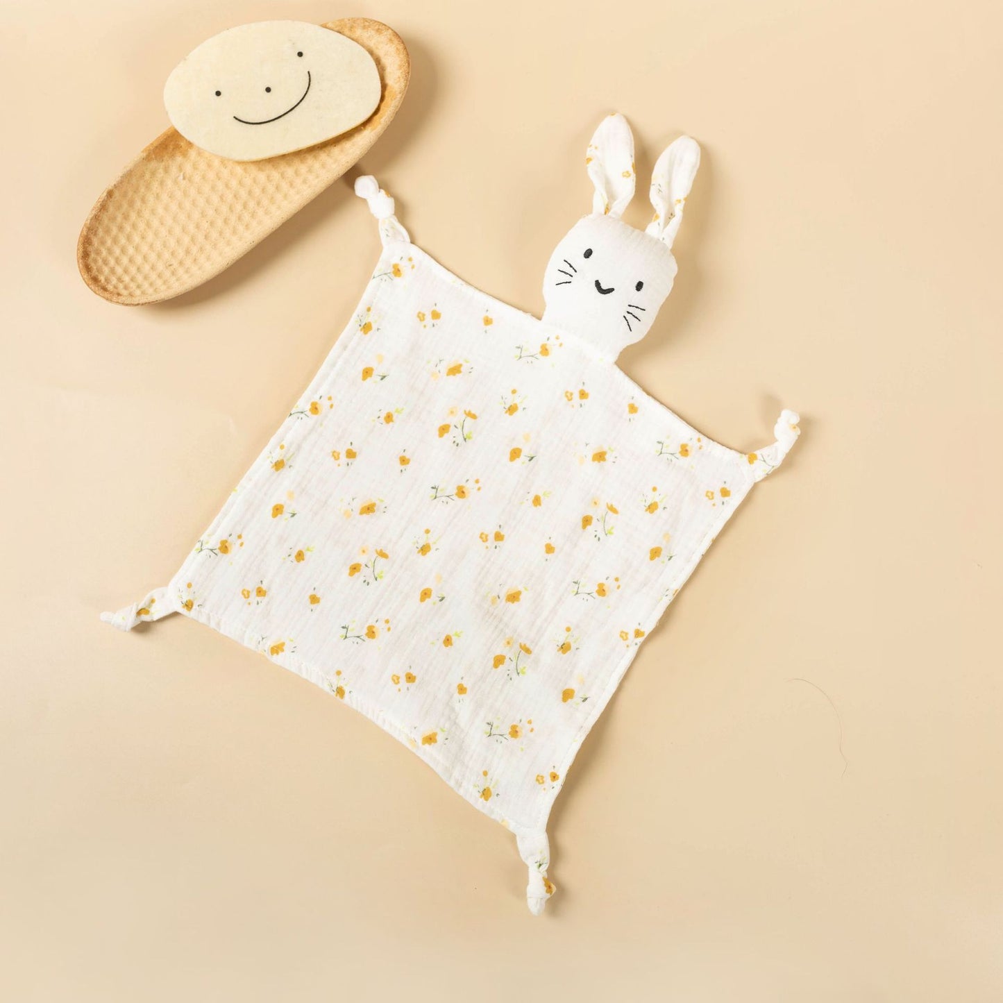 Baby Cotton Rabbit Soothing Towel