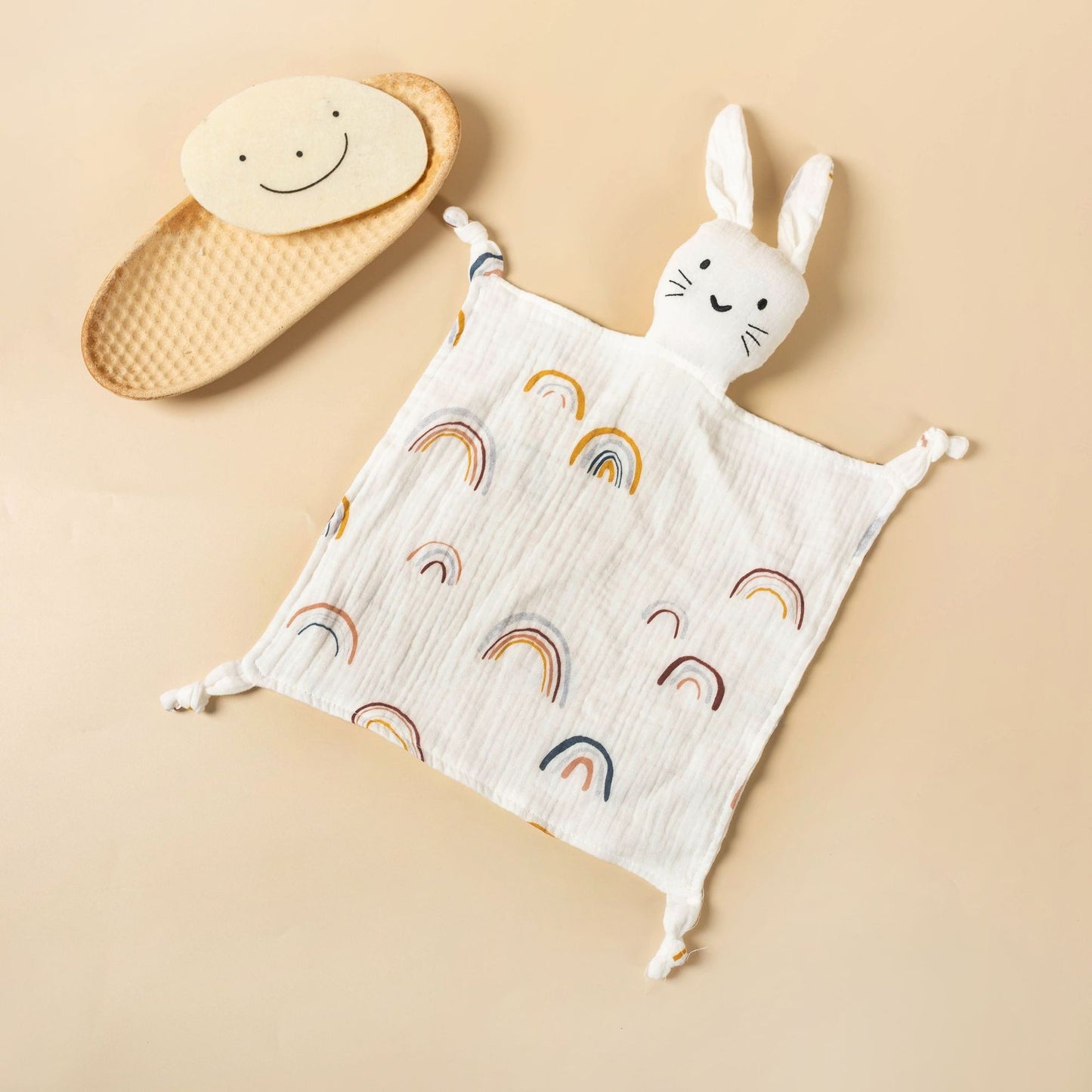Baby Cotton Rabbit Soothing Towel